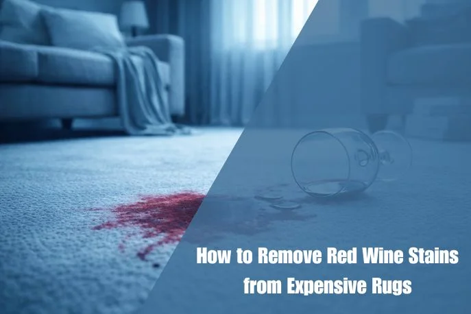 How to Remove Red Wine Stains from Expensive Rugs